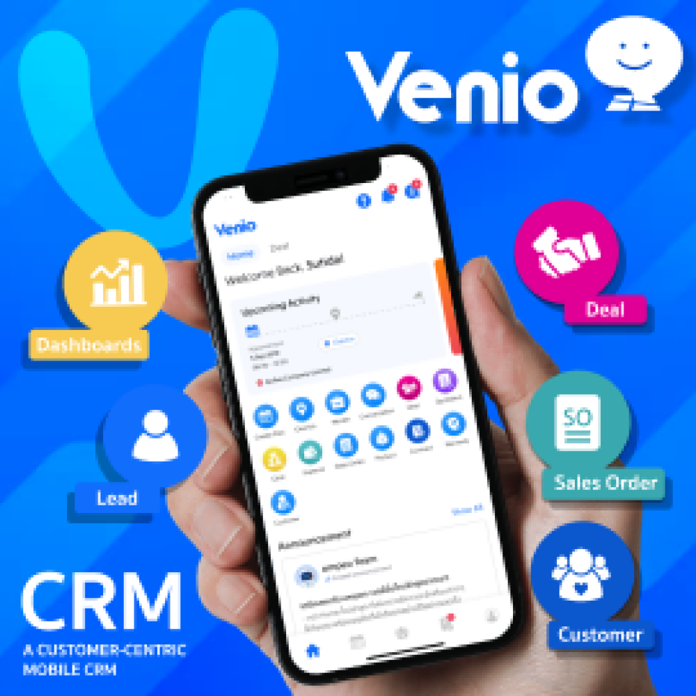 Venio CRM โปรแกรมจัดการการขาย