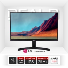 Monitor 21.5'' LG 22MK600M-B (IPS, VGA, HDMI) FREESYNC 75Hz