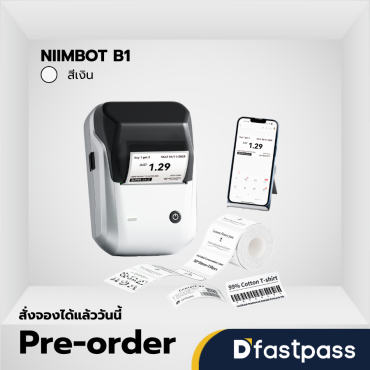 NIIMBOT B1 สีเงิน