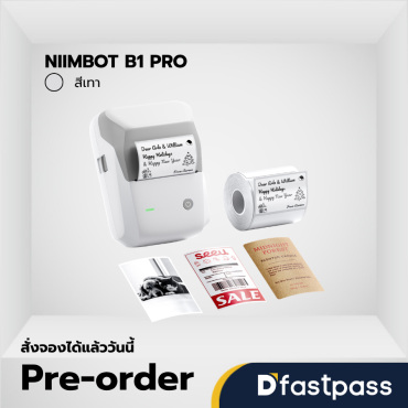 NIIMBOT B1 PRO สีเทา