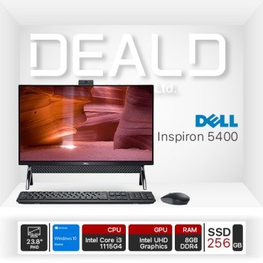 AIO DELL Inspiron 5400-W266155100THHS (23.8) Black