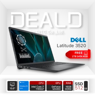 Notebook DELL Latitude 3520-SNS3520003 (Black)
