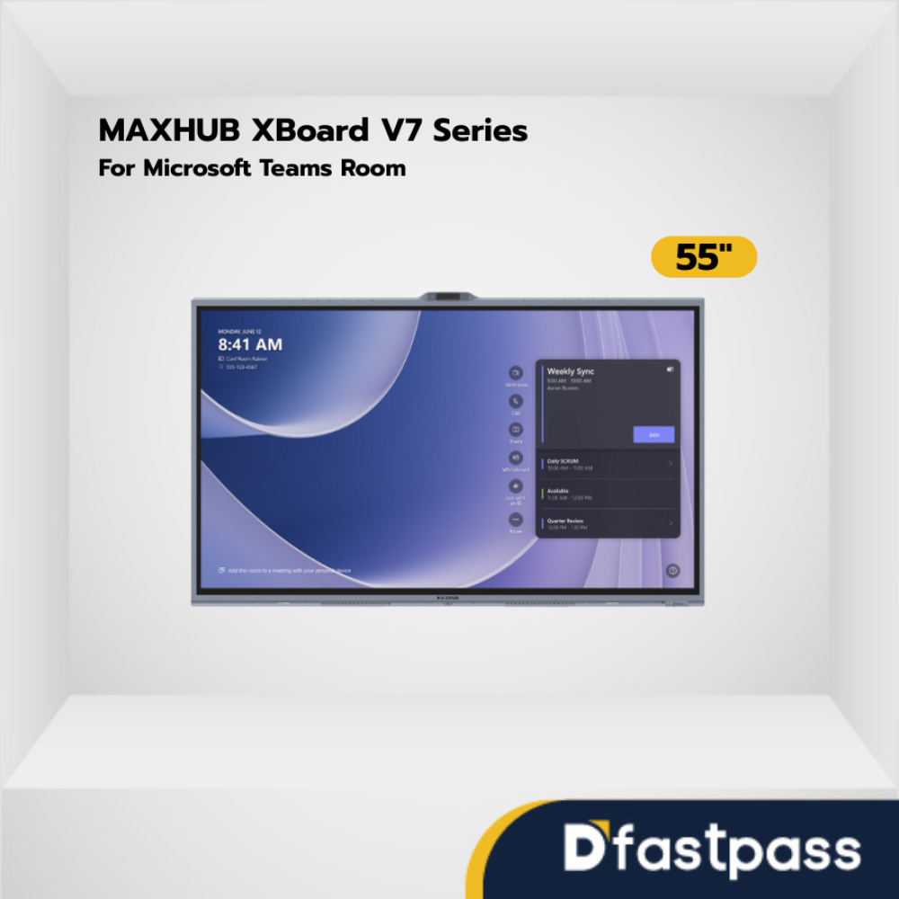 MAXHUB XBoard V7 Series For Microsoft Teams Room